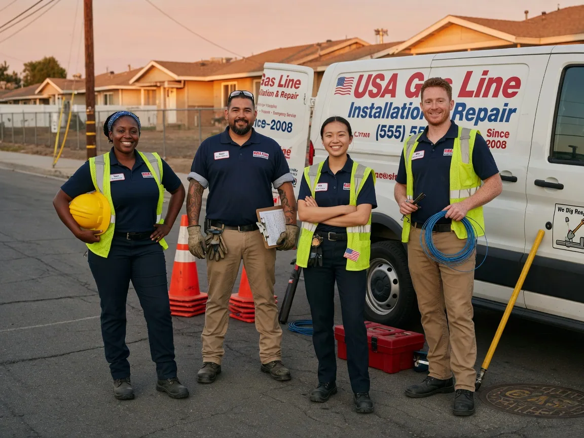 Gas Line Installation company in Attica, MI